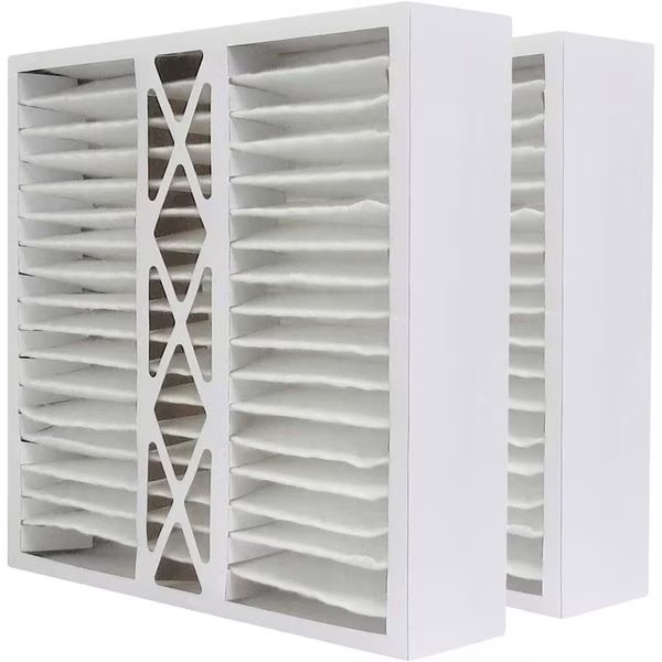 20x25x5, MERV 9, Pleated HVAC AC Furnace Air Filters Replacement for Payne P101-MF20, 2PK, All-Filters, Mfr#: 20255.9AB